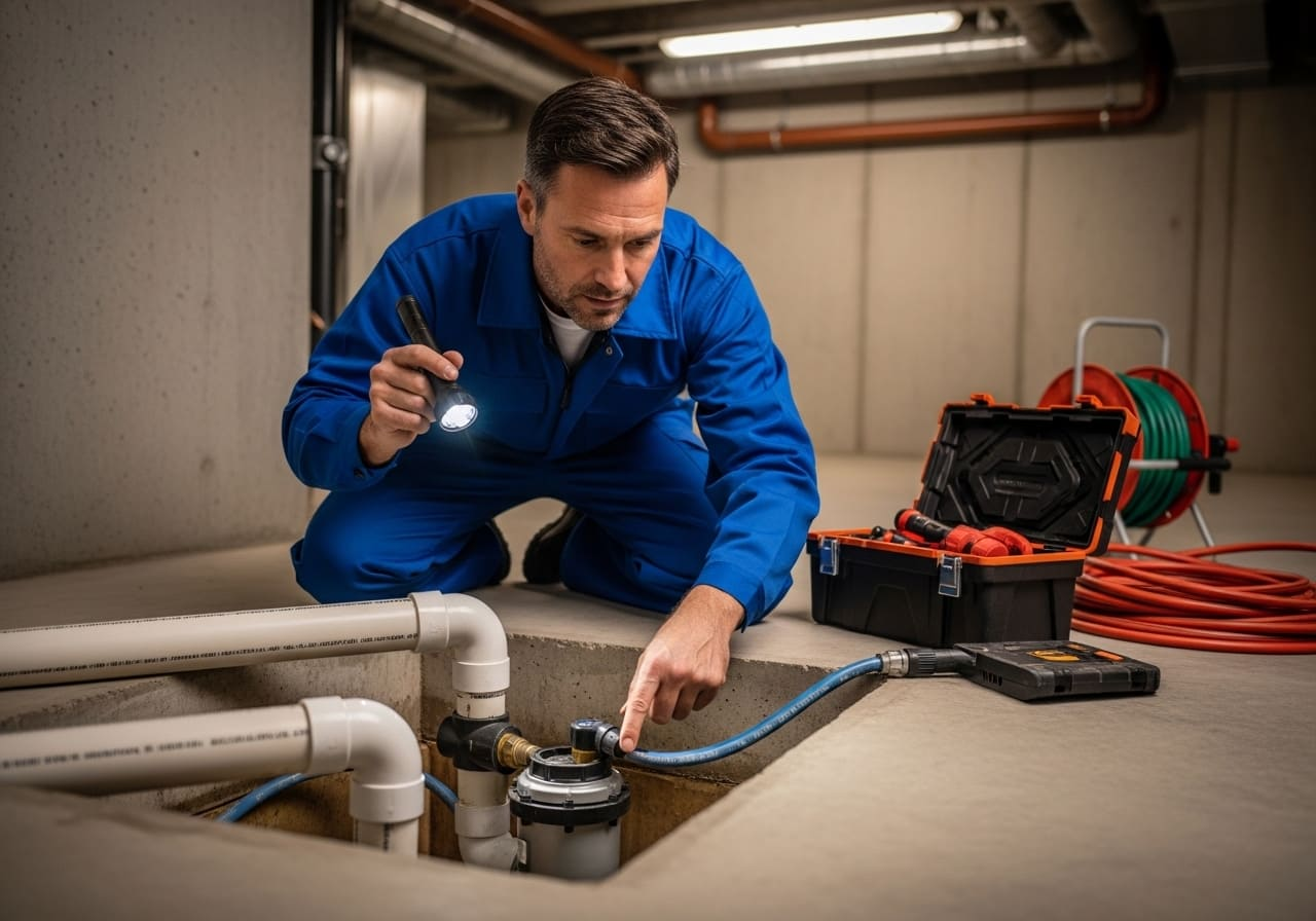 Sump Pump Installation & Repair in Telford